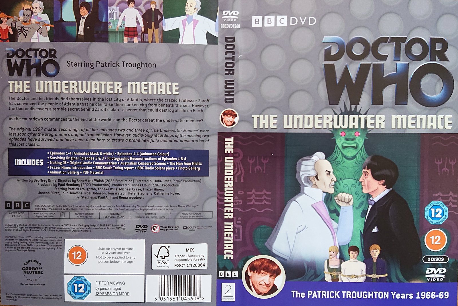 Middle of cover of BBCDVD 4560